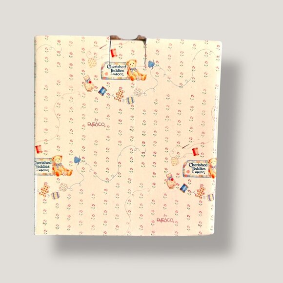 Cherished Teddies "Hope" Wall Plaque 1994 Priscilla Hillman Vintage Decor Enesco - Picture 4 of 5